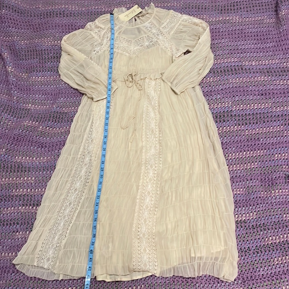 NWT Anthropologie Victorian midi dress!